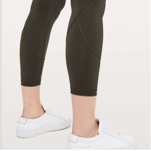 Lululemon | In Movement Tight 25” Olive - Picture 4 of 7